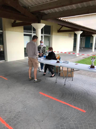Remise des masques COVID-19